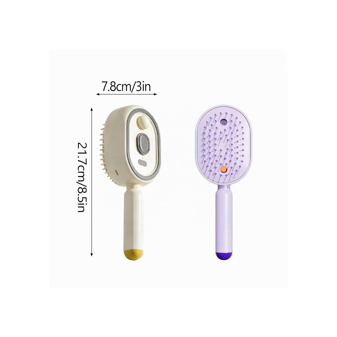 peine de masaje electrico con vapor